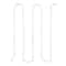 6 Pack: 36" Paperclip Necklace Chain by Bead Landing™